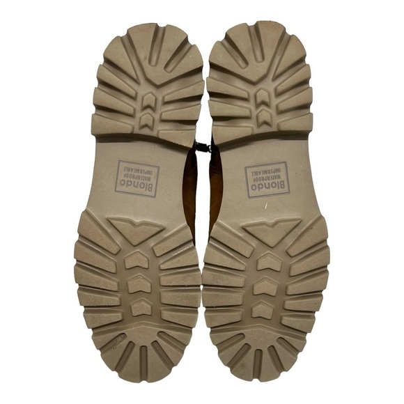 Blondo Devin Camel Suede Waterproof Sherpa Lined Casual Hiking Boots Womens 8 - Picture 12 of 15